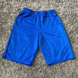 Athletic works boys blue athletic‎ shorts size 14/16